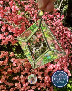 Jeweled Irid Bevel 1